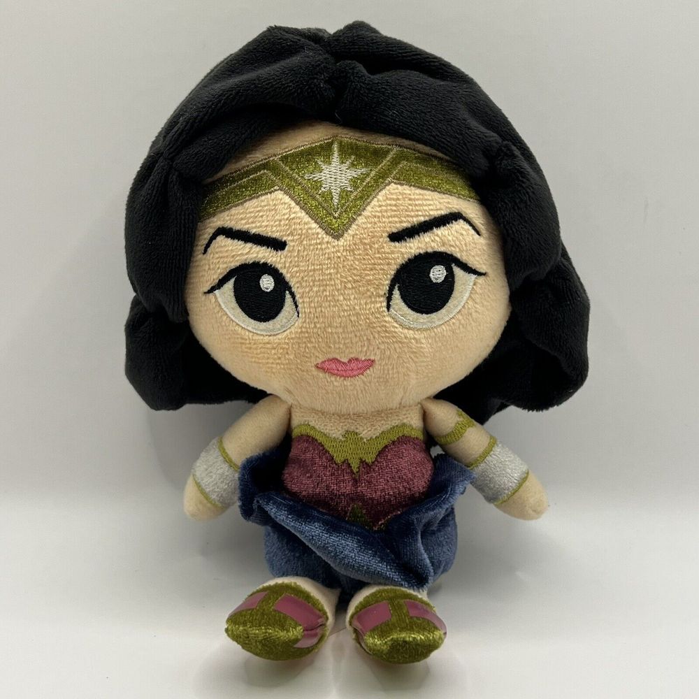 DC WB Funko‎ Wonder Woman Plush Hero 8" Stuffed Toy Superhero Girl